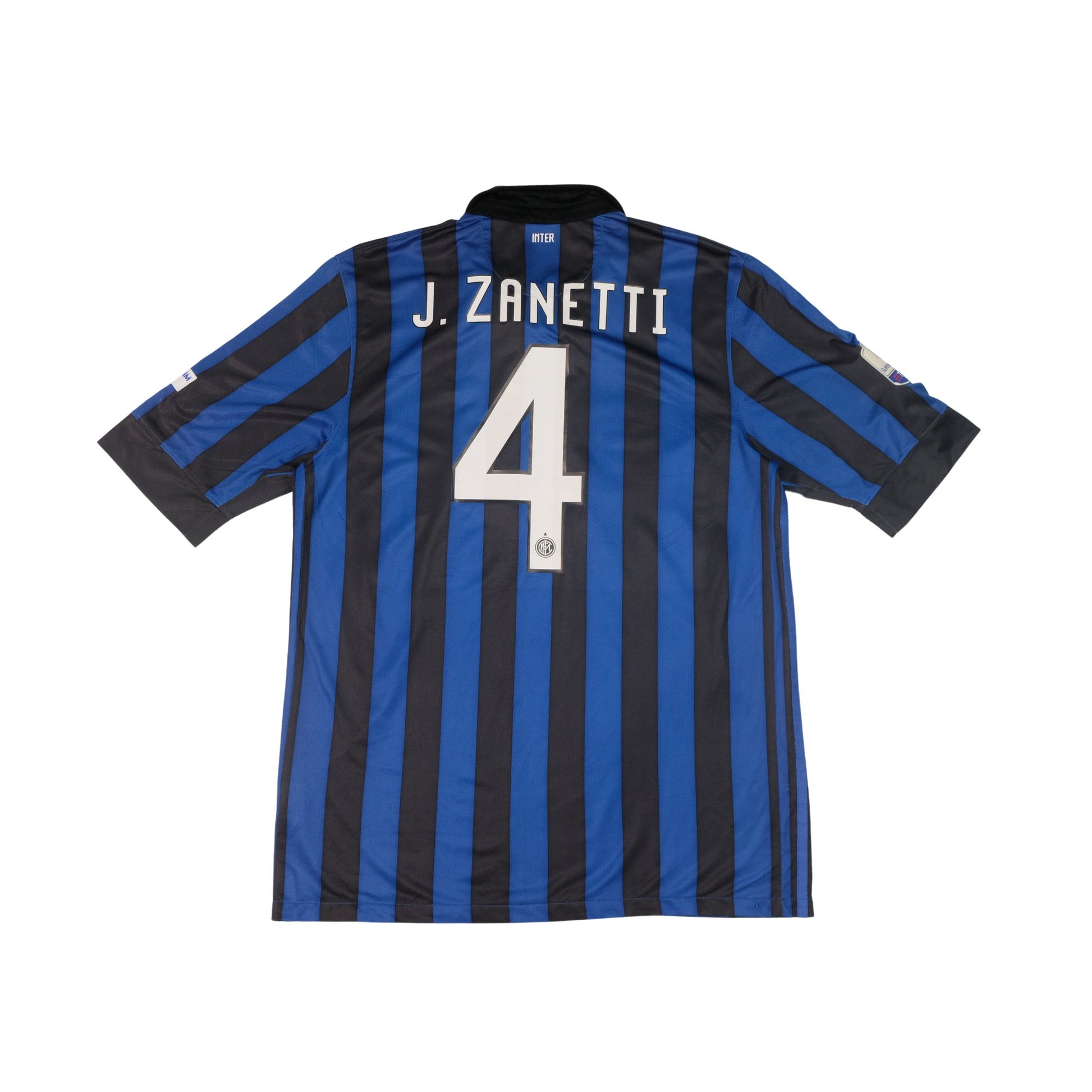 2011/12 Inter Milan Home Shirt Nike Zanetti (M)