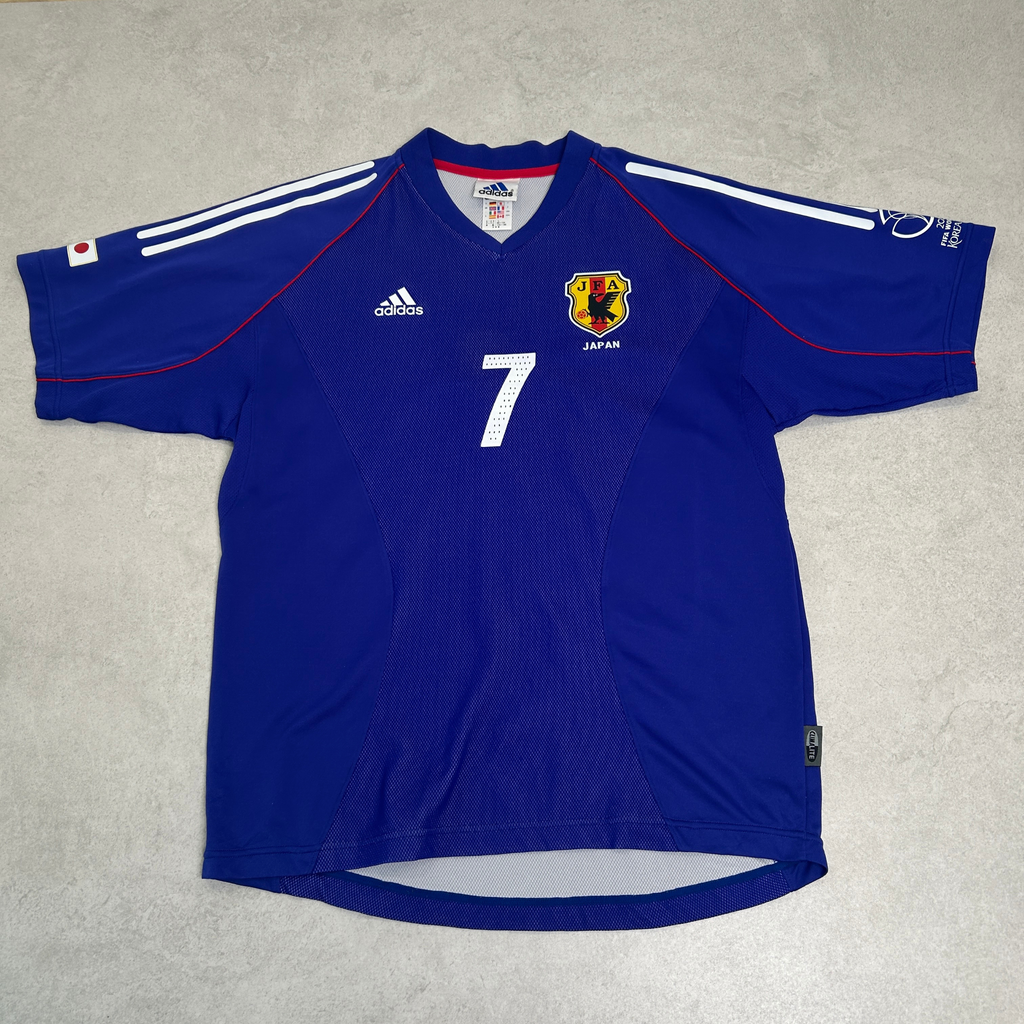 2002/04 Japan Home Shirt Adidas Nakata (L) 