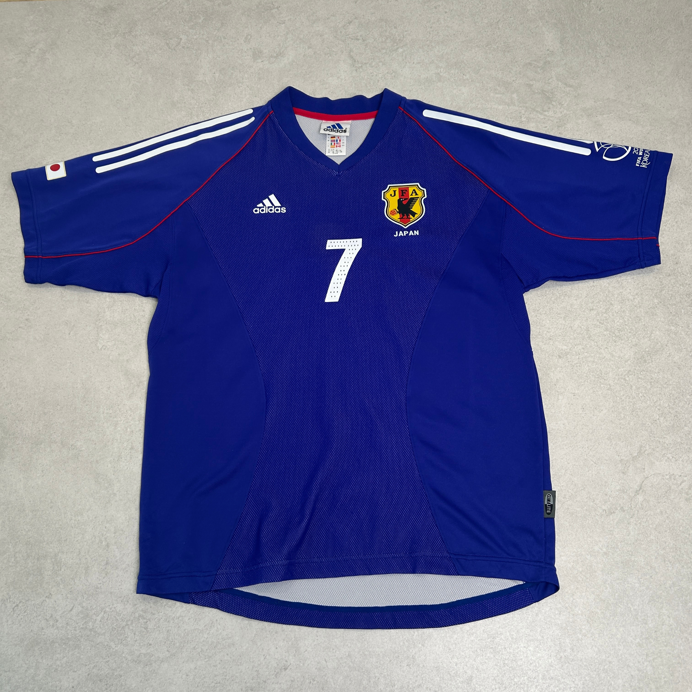 2002/04 Japan Home Shirt Adidas Nakata (L) 