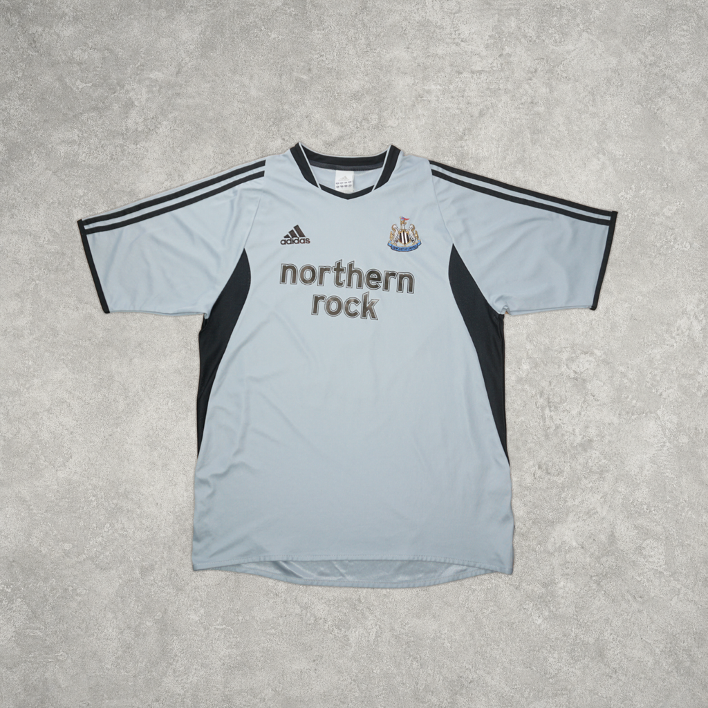 2003/04 Newcastle United Away Shirt Adidas Shearer (M)