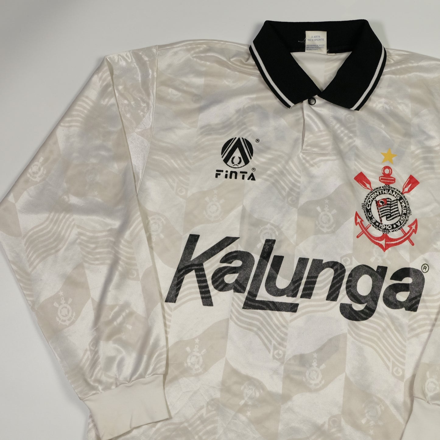 Corinthians (Brazil) Finta Original 1990/1992 Home Football Shirt Medium/Large