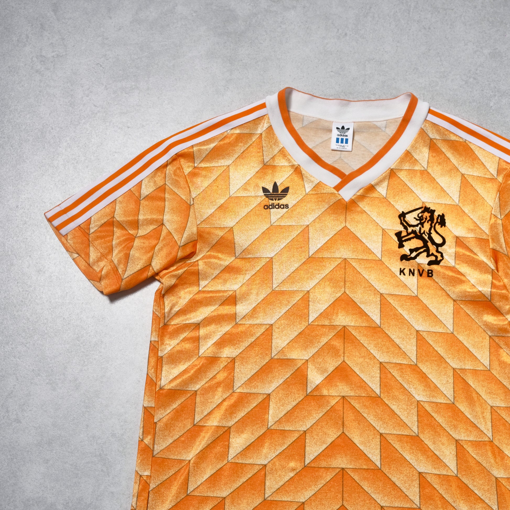 1988 Netherlands Home Shirt Adidas Original Template (M)