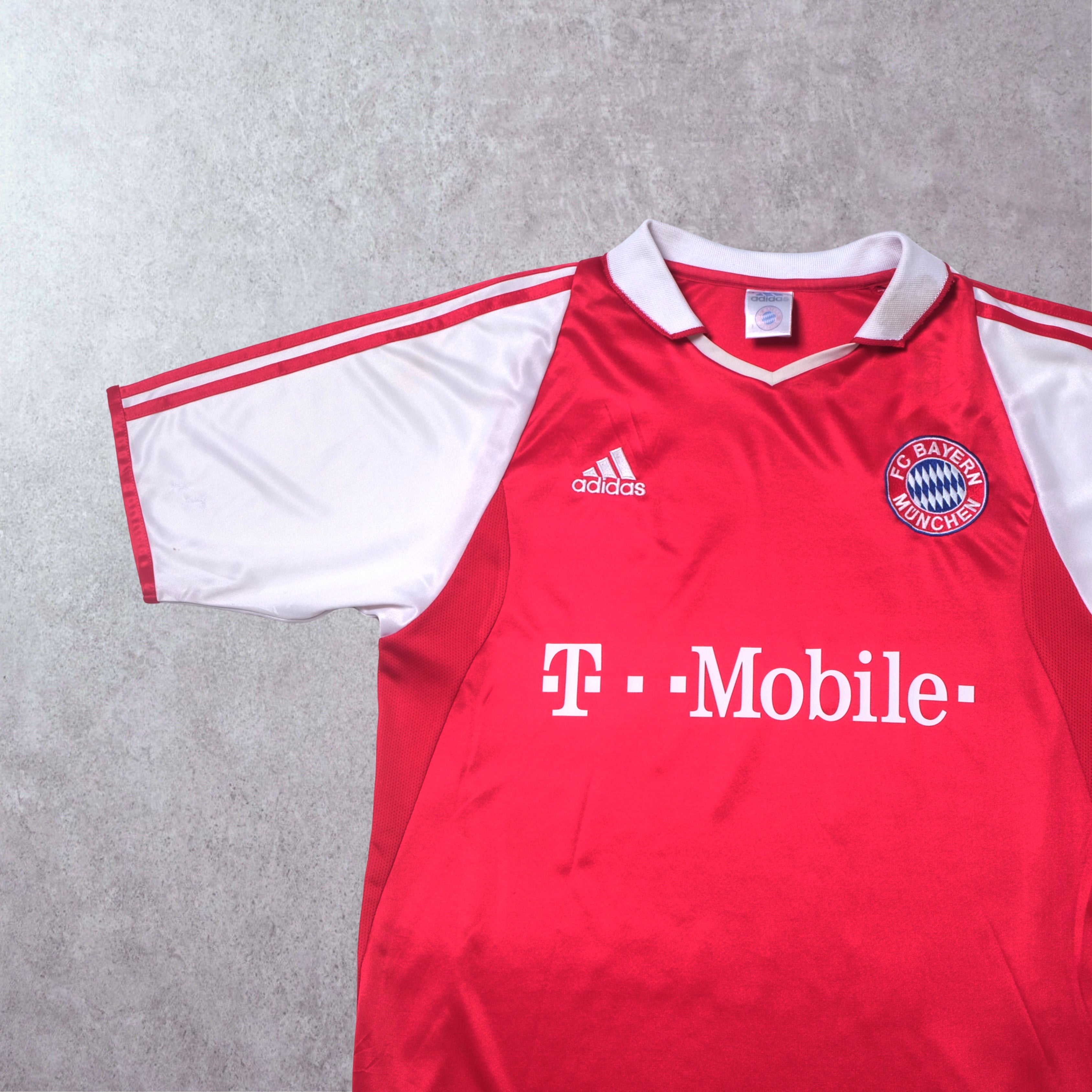2003/04 Bayern Munich Home Shirt Adidas Ballack (M/L)
