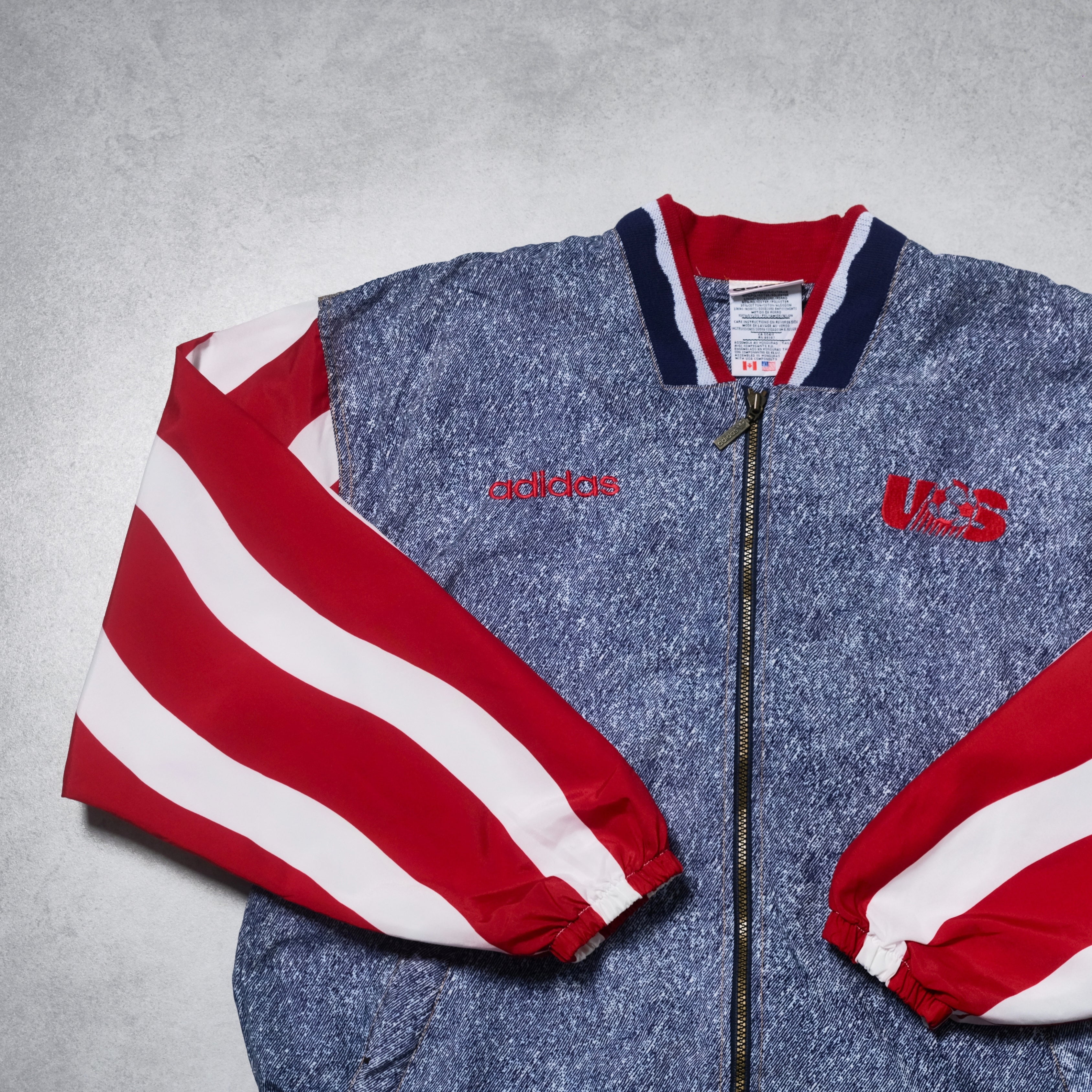 1994 USA Training Track Football Jacket Adidas (M)