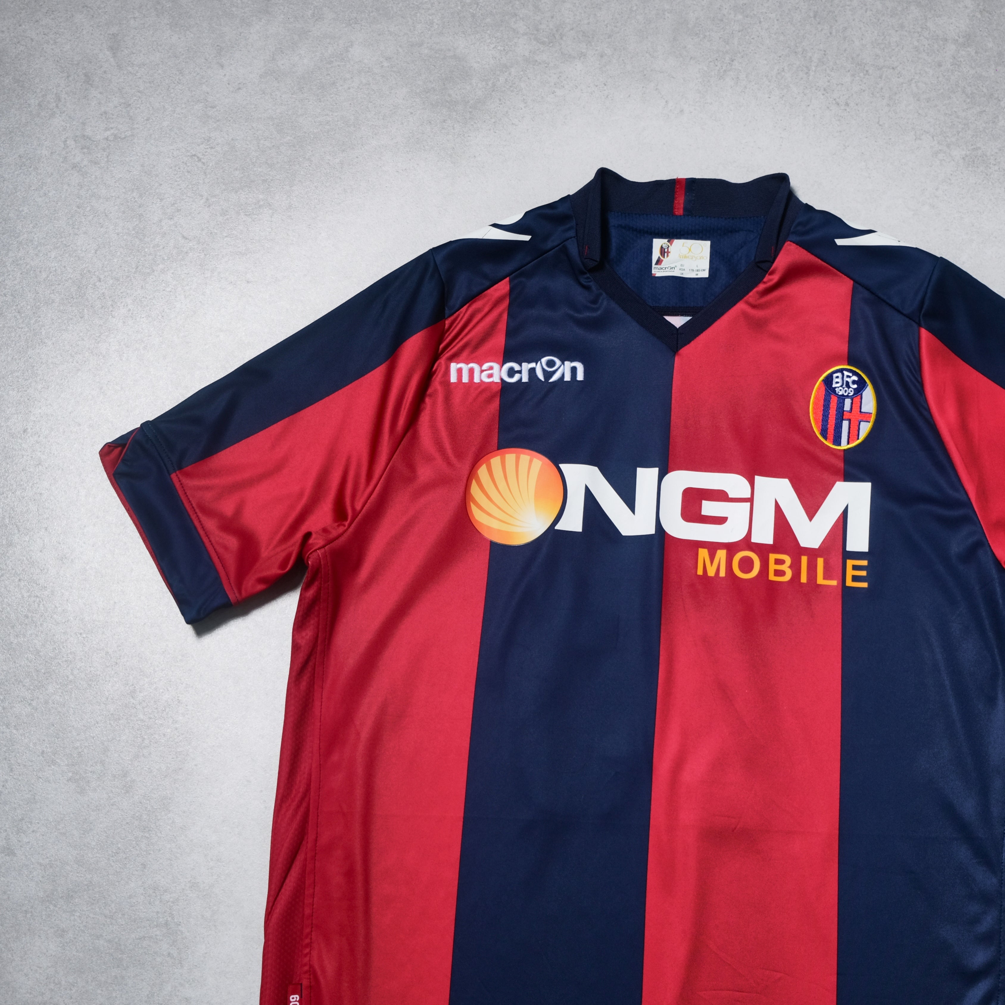 2013/14 Bologna Home Shirt Macron Diamanti (L/XL)