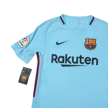 2017/18 Barcelona Away Shirt Nike Messi BNWT (S/M)