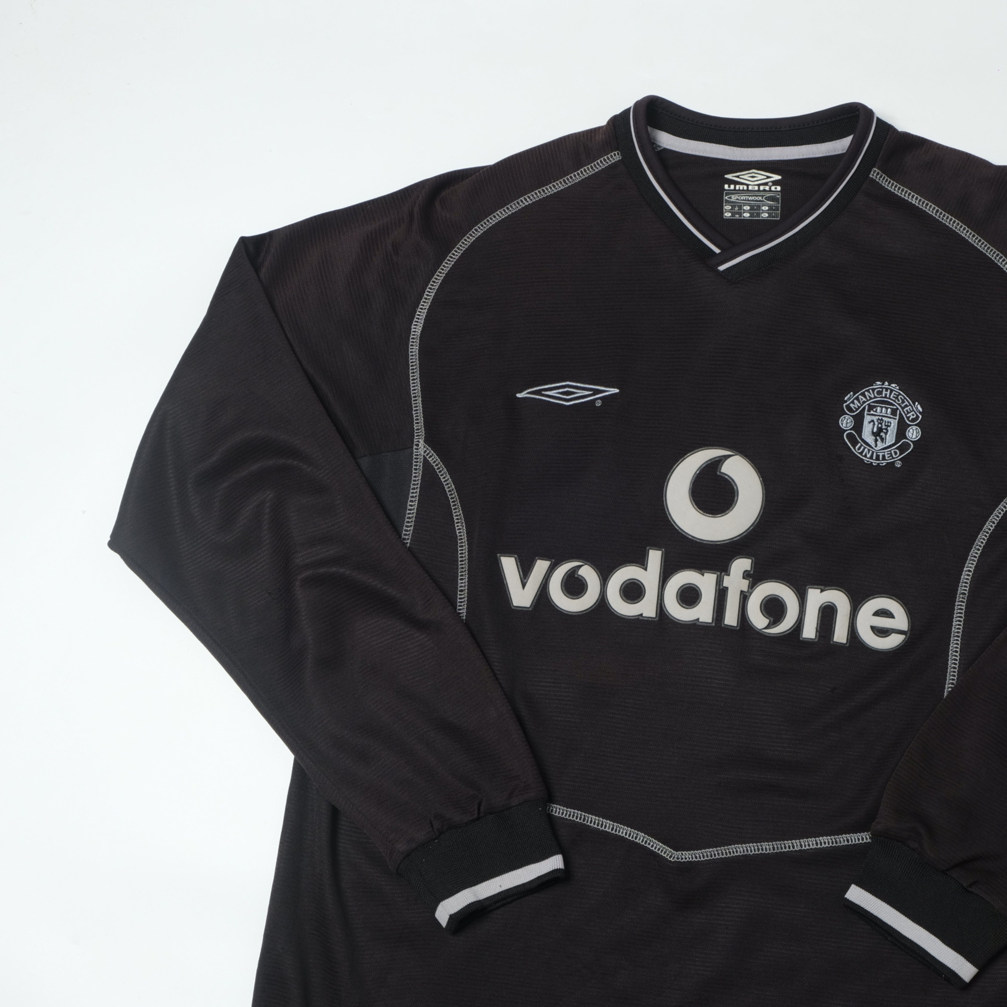 2000/02 Manchester United Goalkeeper Shirt Umbro (XL)