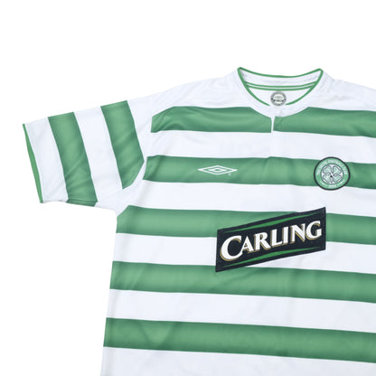 2003/04 Celtic Home Shirt Umbro Larsson (XL/XXL) 