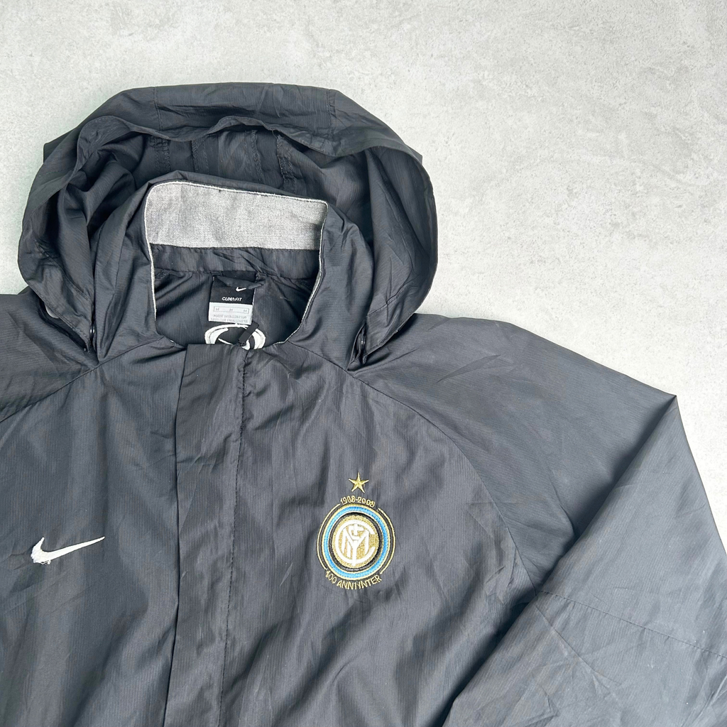 2007/08 Inter Milan Centenary Hooded Rain Jacket Nike (M/L)