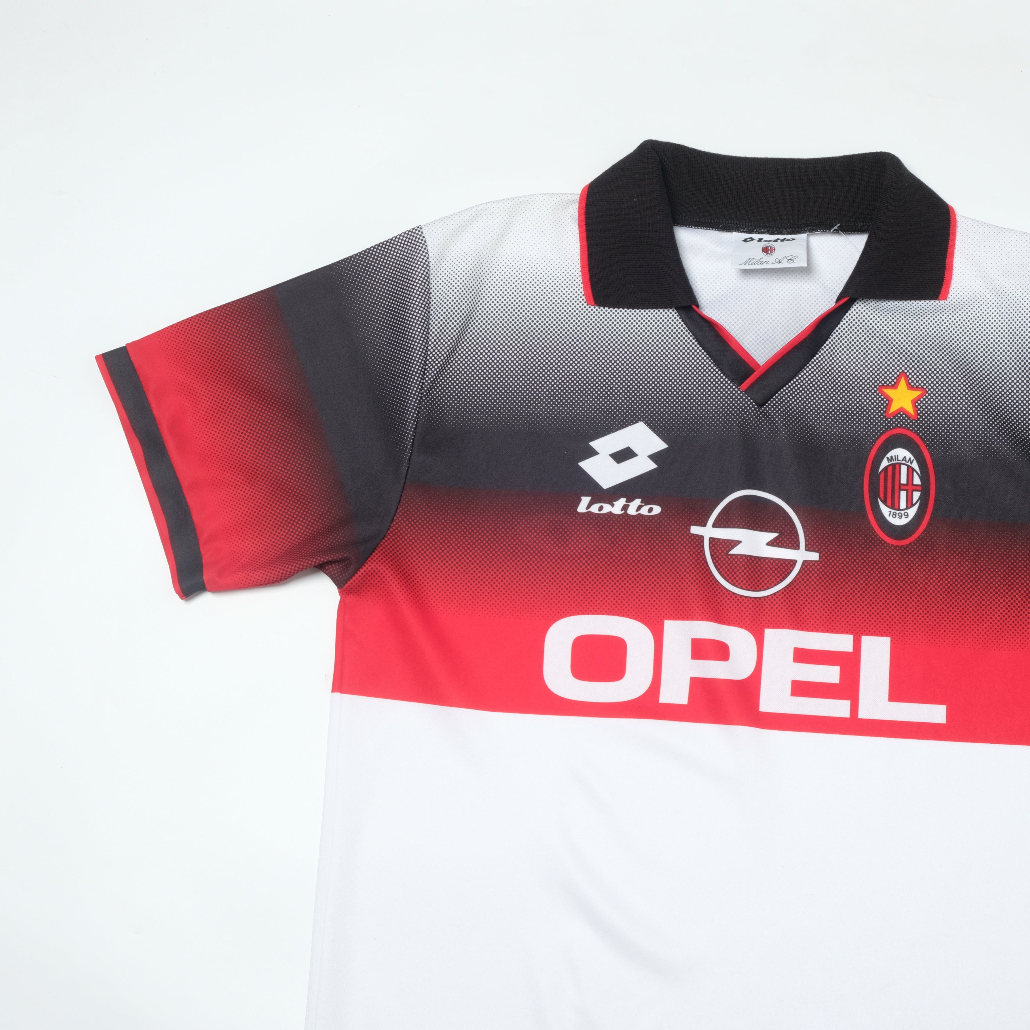 1995/96 AC Milan Training Shirt Lotto (L)