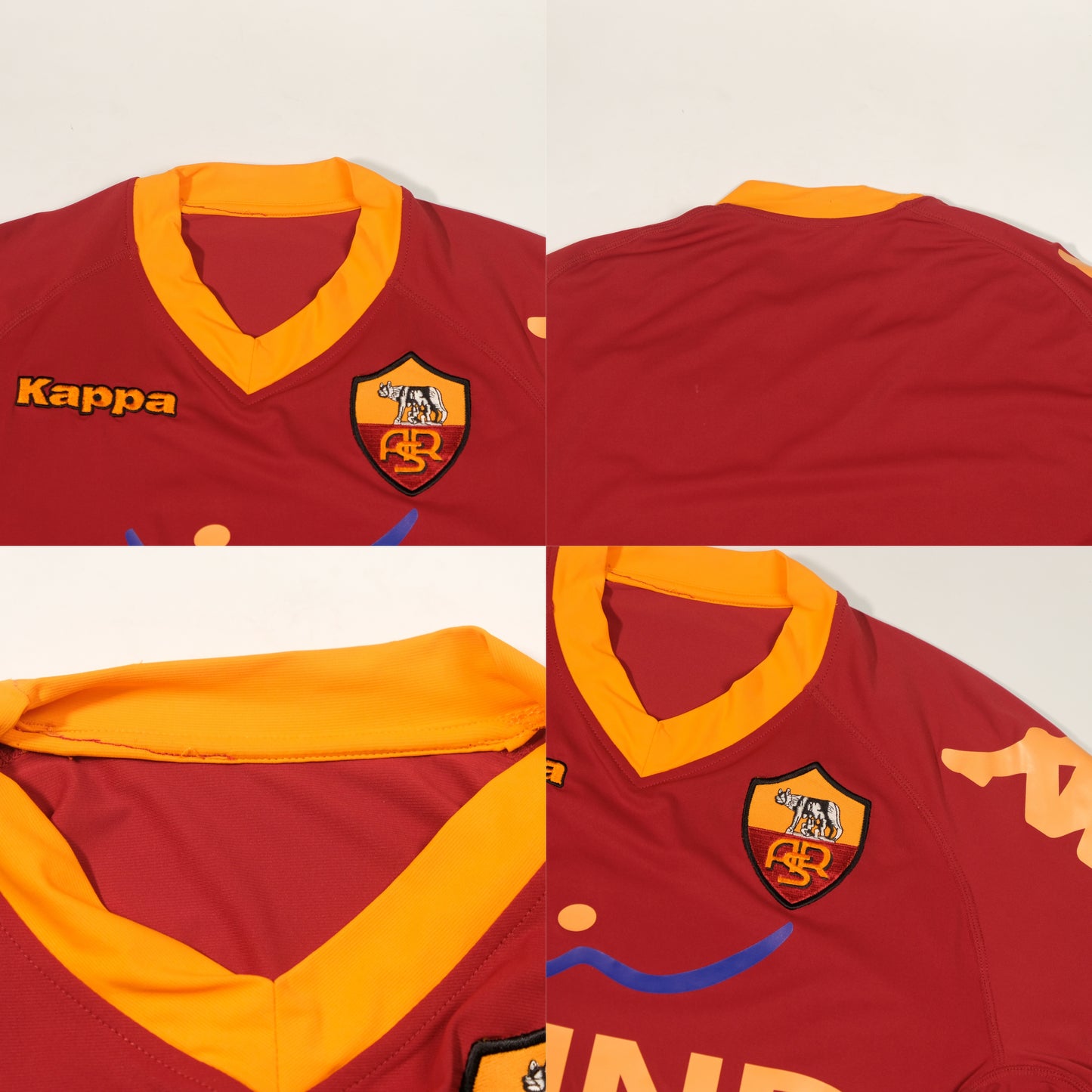 2009/10 Roma Home Shirt Kappa (M)