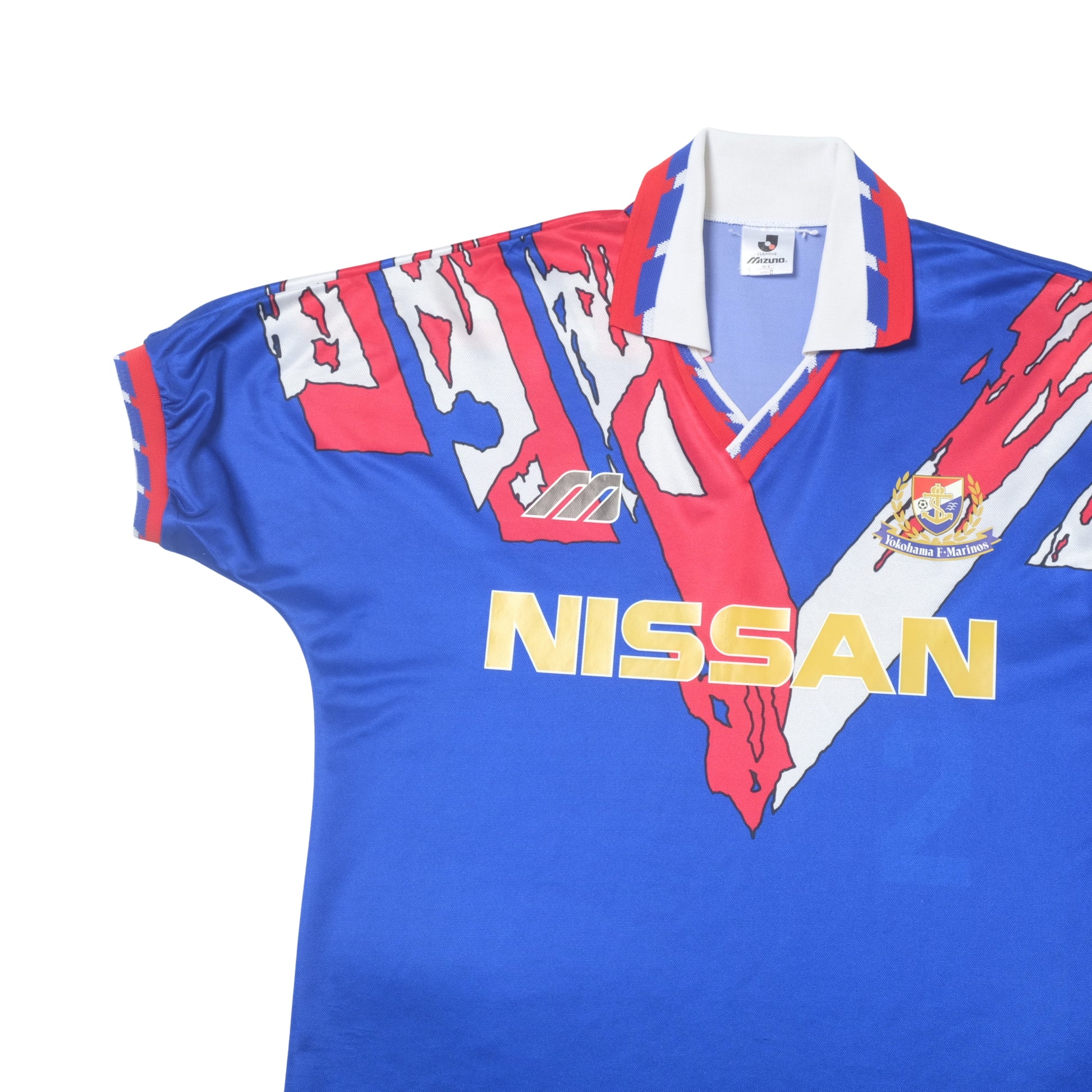 1993/94 Yokohama Marinos Home Shirt Mizuno (L)
