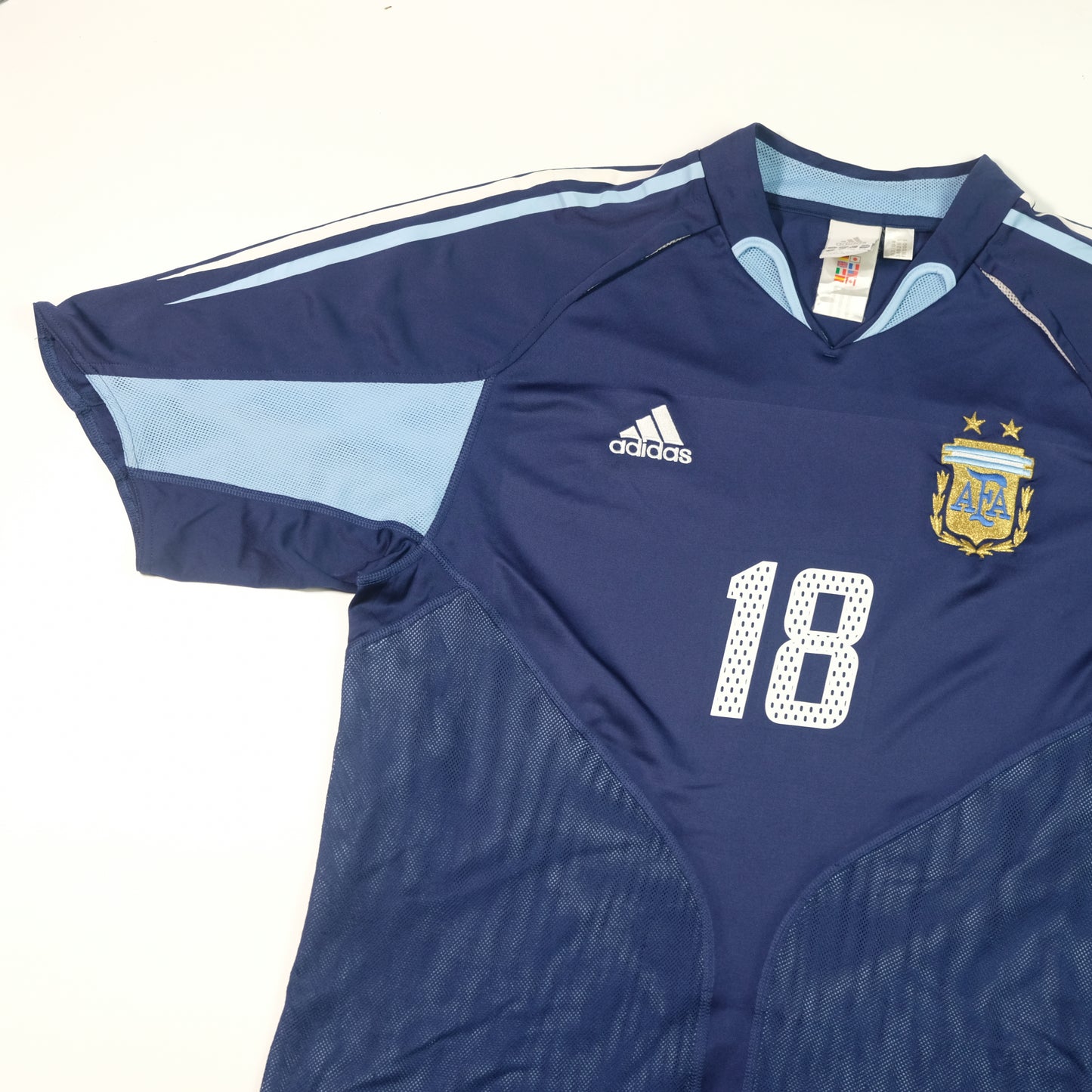 Argentina Messi Original 2004/2005 Adidas Away Football Shirt Large