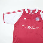 2003/04 Bayern Munich Home Shirt Adidas Makaay (L)