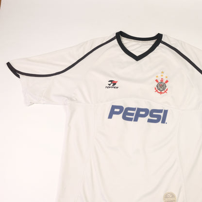 2001/02 Corinthians Home Shirt Topper (L)