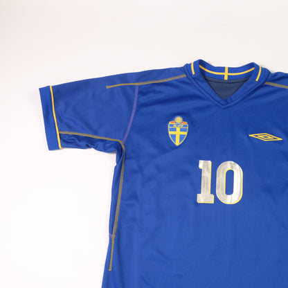 2003/04 Sweden Away Shirt Umbro Ibrahimovic (M)