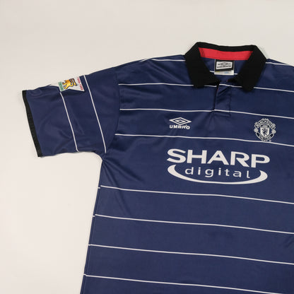 1999/00 Manchester United Away Shirt Umbro Beckham (XL)