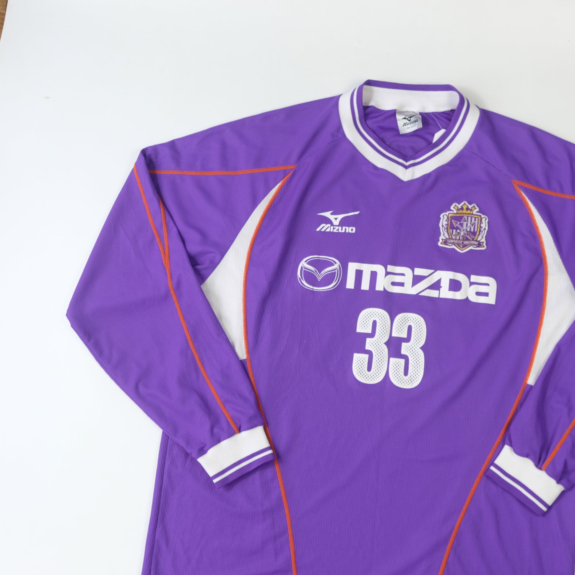 2005/06 Sanfrecce Hiroshima Home Shirt J-League Mizuno 