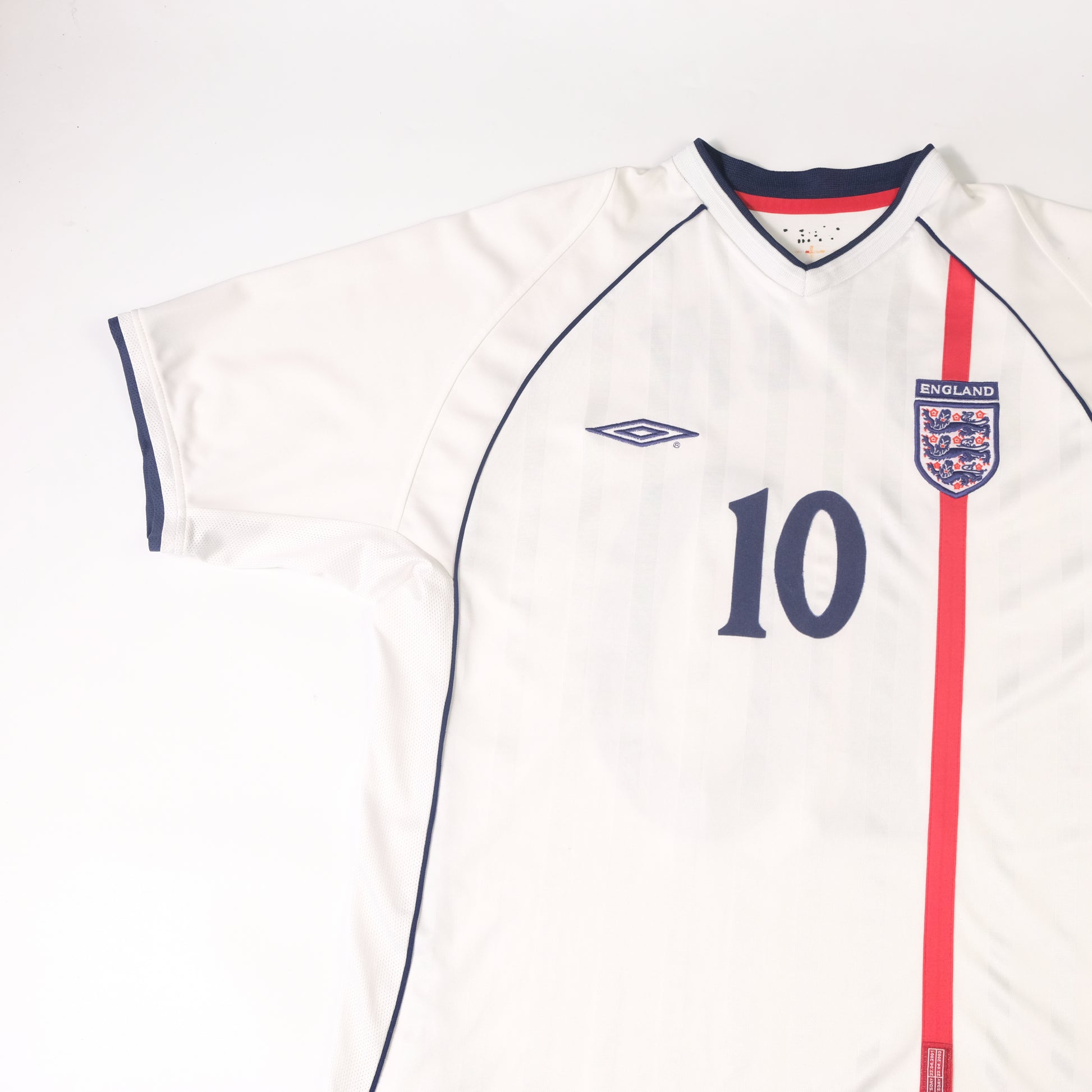 2002/04 England Home Shirt Umbro Owen (L)