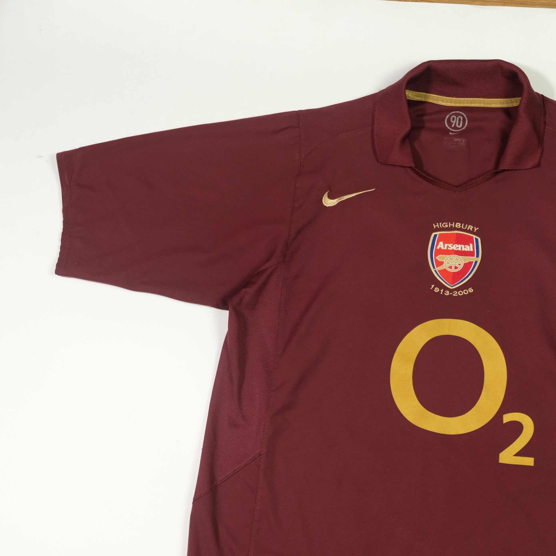 2005/06 Arsenal Away Shirt Highbury Nike Henry 