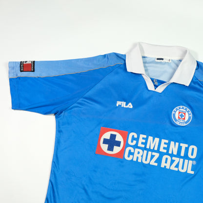 Cruz Azul Mexico 1999/2000 Fila Home Football Shirt XL