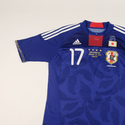 2010 Japan Home Shirt Adidas Hasebe (M)