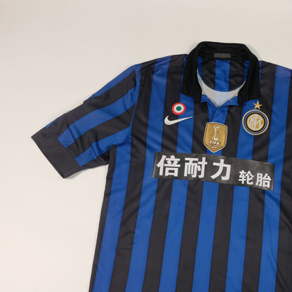 2011/12 Inter Milan Home Shirt Nike Zanetti (M)