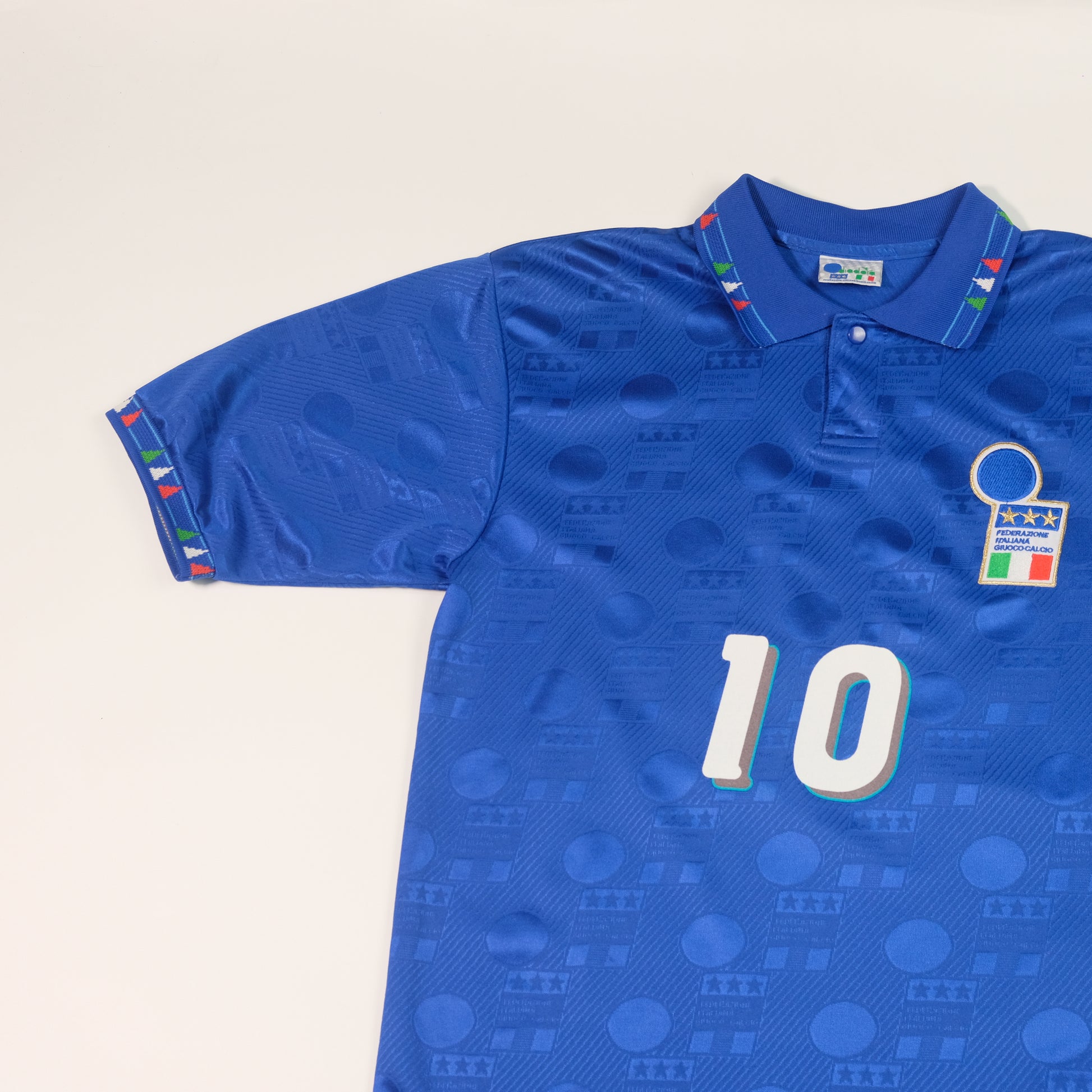 1994 Italy Home Shirt Diadora Baggio (L)