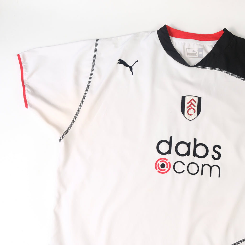 2003/04 Fulham Home Football Shirt Puma Cole (XXXL)