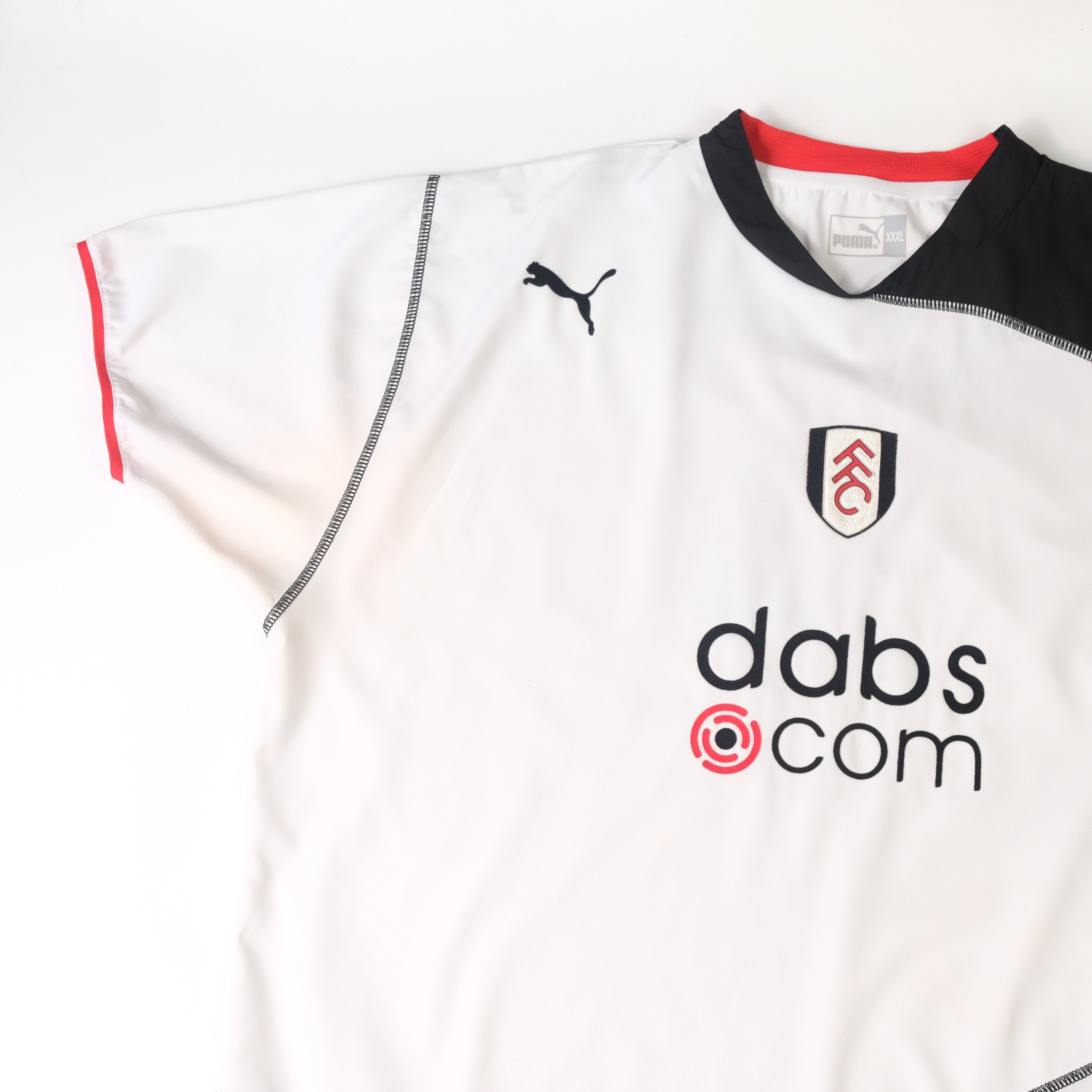 2003/04 Fulham Home Football Shirt Puma Cole (XXXL)