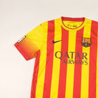 2013/14 Barcelona Away Shirt Messi Nike (M)