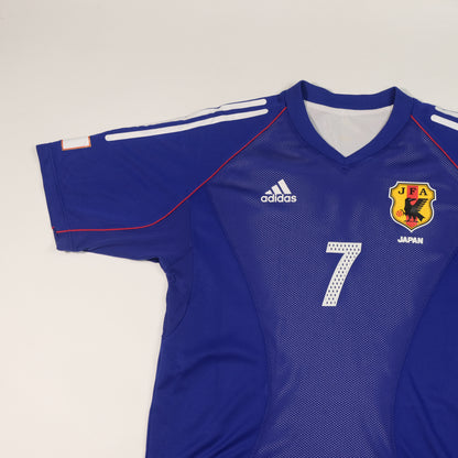 2002/04 Japan Home Shirt Adidas Nakata (M)