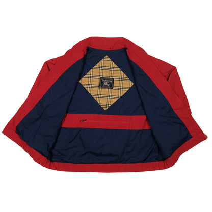 Burberry 1990s Vintage Packable Harrington Jacket Medium/Large