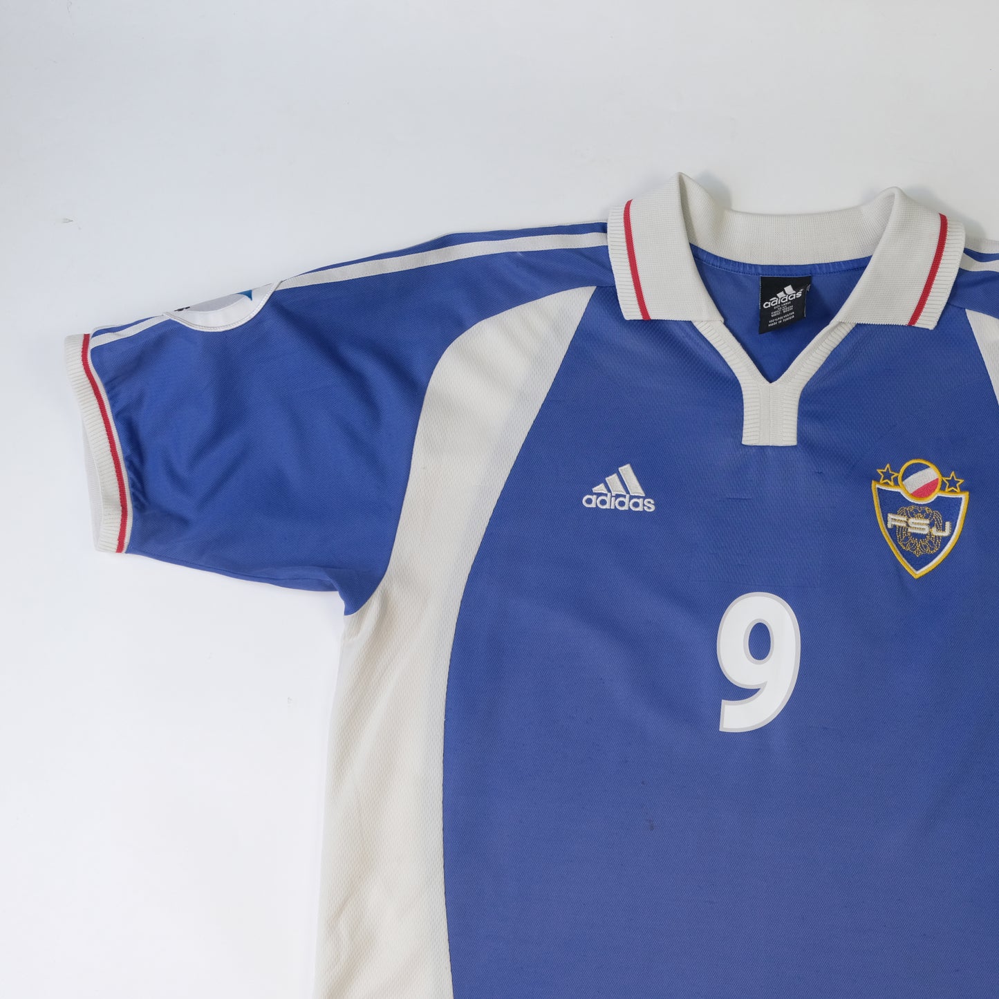 2000/01 Yugoslavia Home Shirt Adidas Milosevic (M/L) 