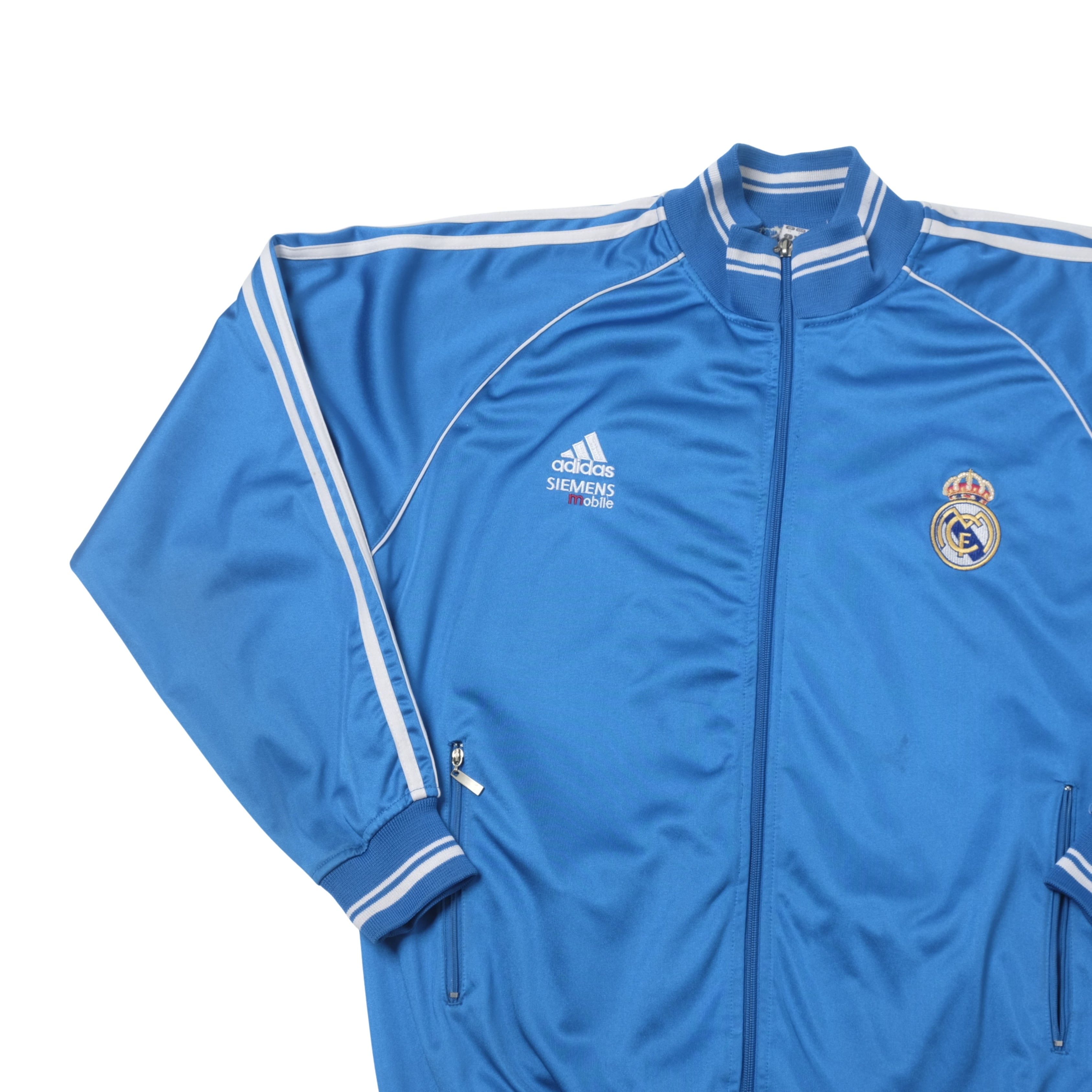 Chaqueta de chándal Adidas Real Madrid de los 2000 (M/L)