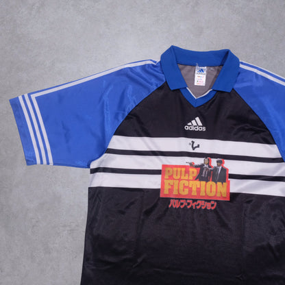 1990s VICE Footbal Store x Pulp Fiction Custom Football Shirt Adidas (L)