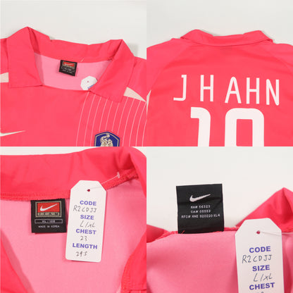 2002/03 South Korea Home Shirt Nike J H Ahn (L/XL)