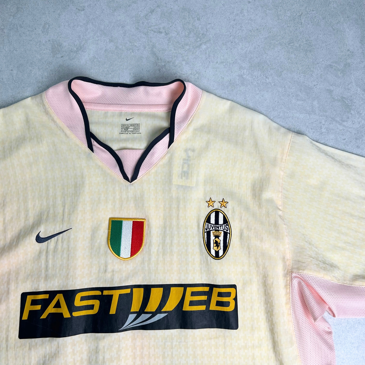 2003/04 Juventus Away Shirt Nike Davids (XL)