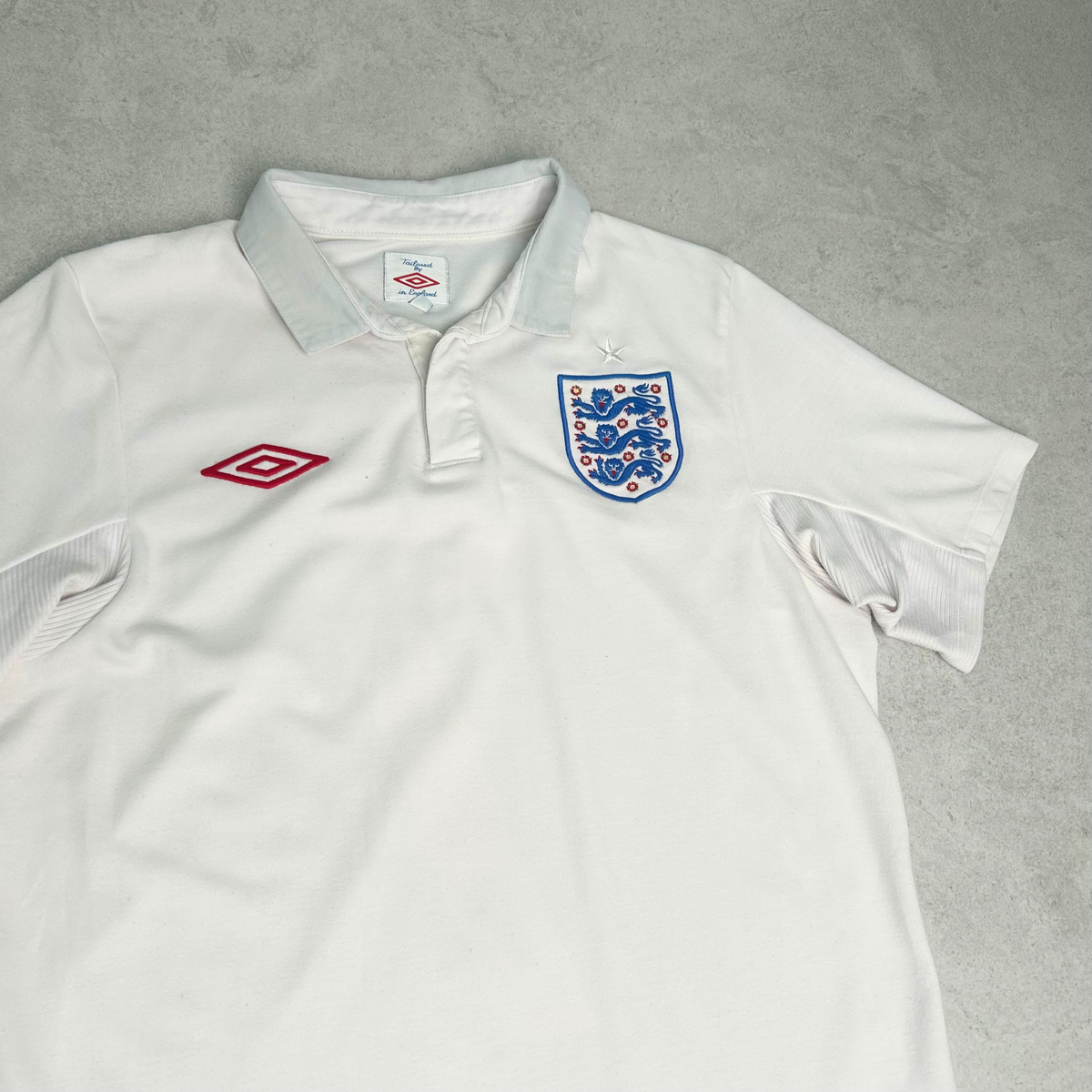 2009/10 England Home Shirt Umbro Beckham (S/M)