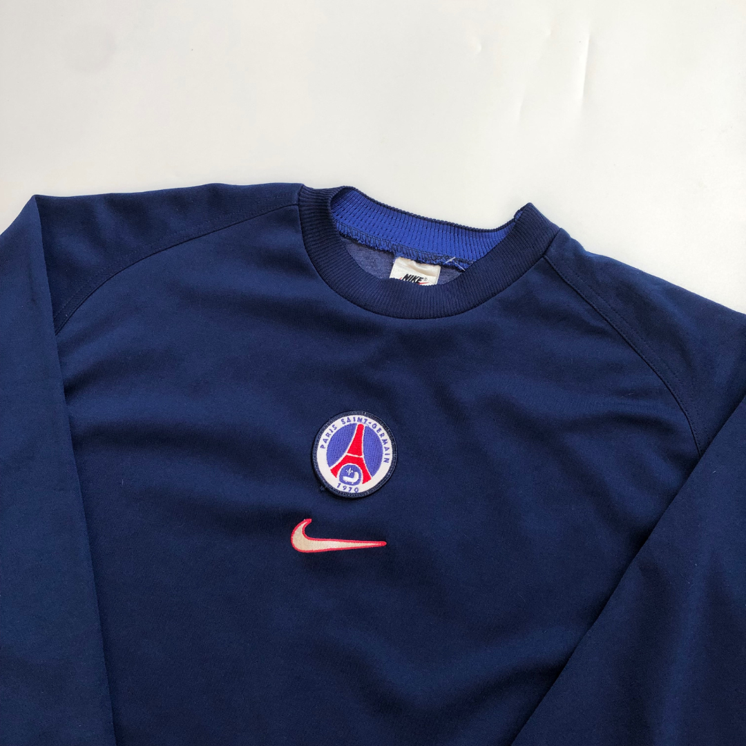 PSG Original Training Sweatshirt 1990s Nike Large/XL