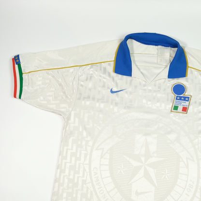 Italy 1995 Nike Original Away Football Shirt Medium