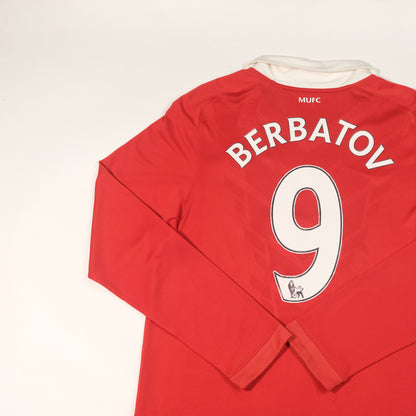 2010/11 Manchester United Home Shirt Nike Berbatov (L)