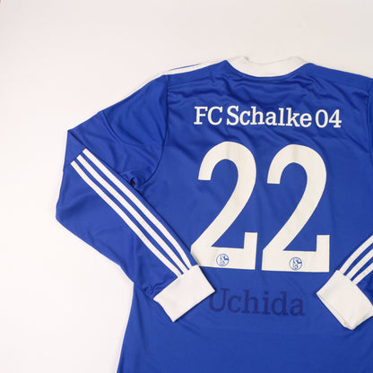 2012/14 Schalke 04 Home Shirt Adidas Uchida (M)