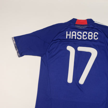 2010 Japan Home Shirt Adidas Hasebe (M)