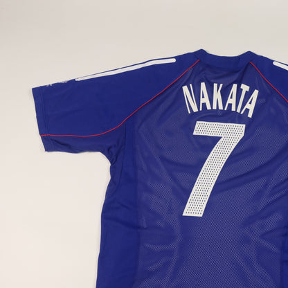 2002/04 Japan Home Shirt Adidas Nakata (M)