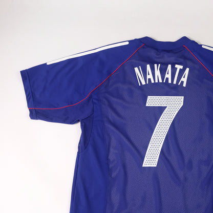 2002/04 Japan Home Shirt Adidas Nakata (M)