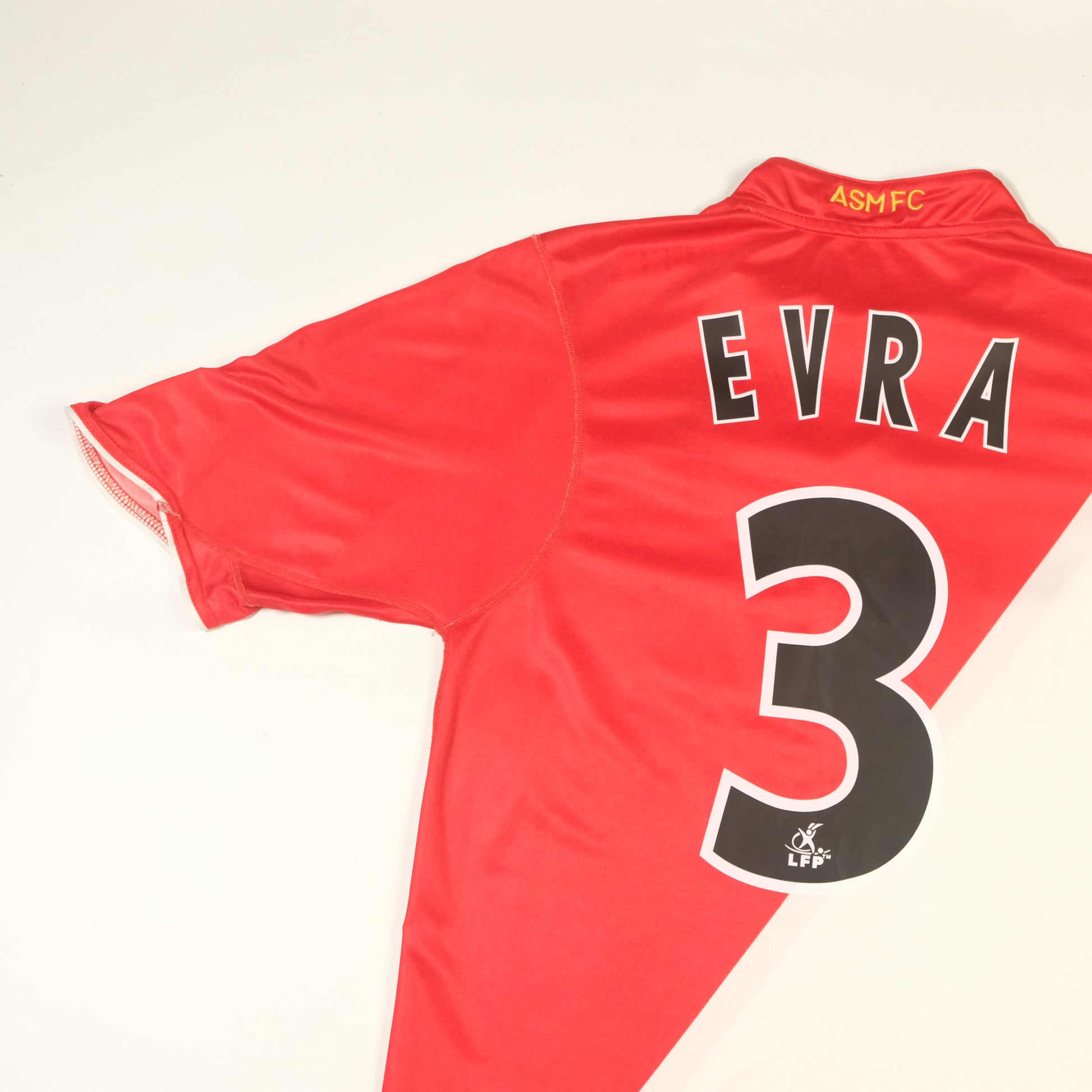 2003/04 AS Monaco Home Shirt Puma Evra (S/M)