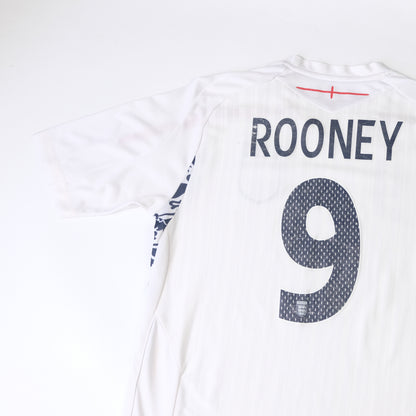 2007/09 England Home Shirt Umbro Rooney