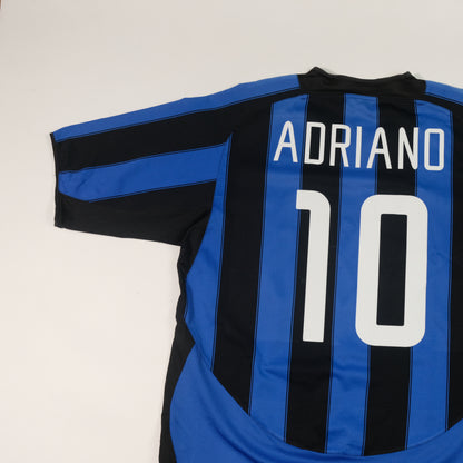 2003/04 Inter Milan Home Shirt Adriano Nike (L)