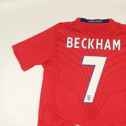 2008/10 England Away Shirt Umbro Beckham 